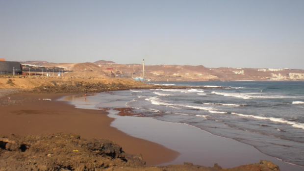 Aparece el cadáver de un hombre  en la orilla de una playa en Gran Canaria