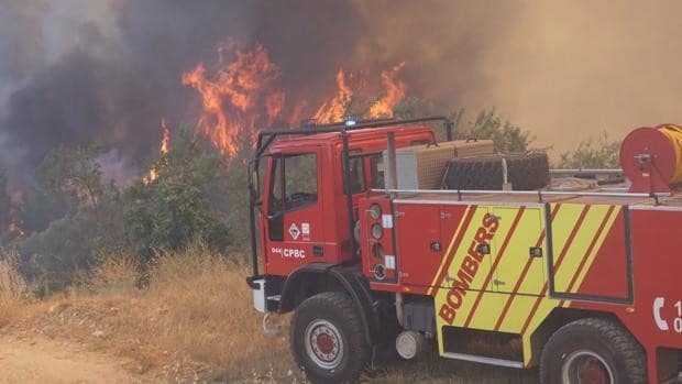 Incendio en Caudiel: la «buena evolución» del fuego lleva a desmovilizar a la UME