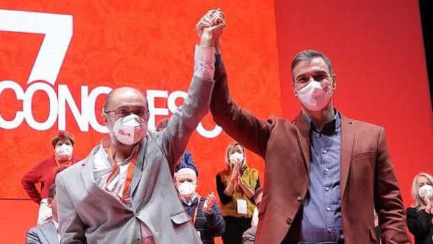Lambán evita criticar a Sánchez tras el batacazo del PSOE en Andalucía, pero pide una «reflexión profunda»