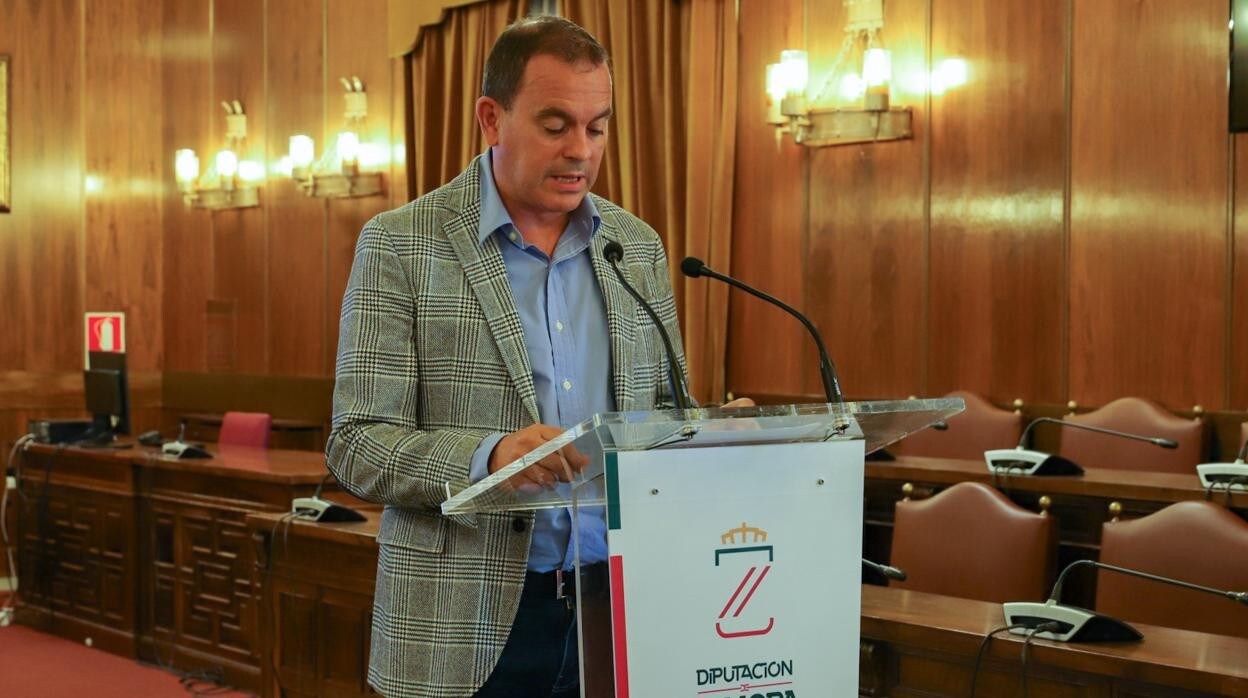 El presidente de la Diputación de Zamora en una imagen de archivo
