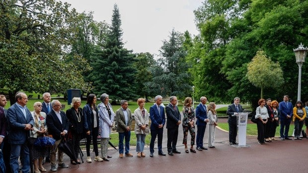 Bilbao homenajea a los fallecidos de la pandemia