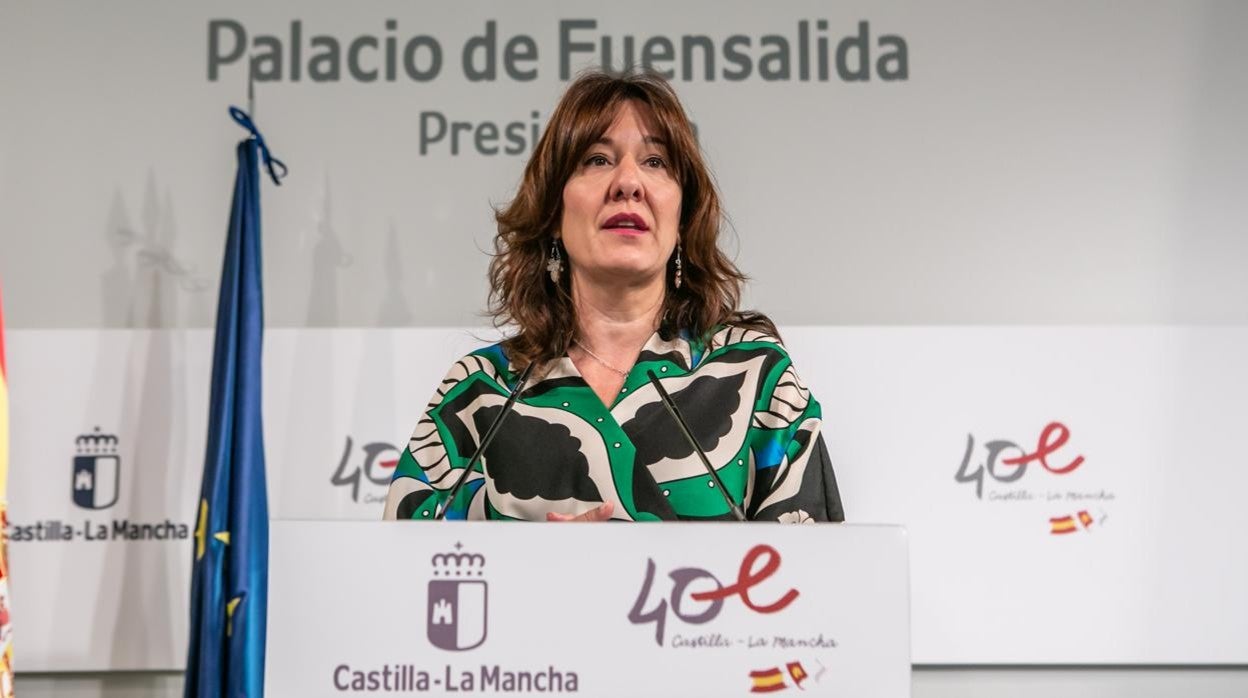 La portavoz y consejera de Igualdad de Castilla-La Mancha, Blanca Fernández