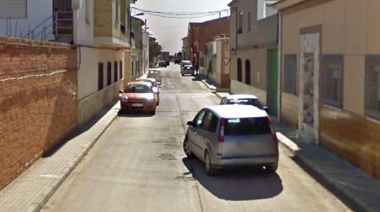 Calle La Uva, donde la Guardia Civil tenía localizado el domicilio de la mujer de Miguel