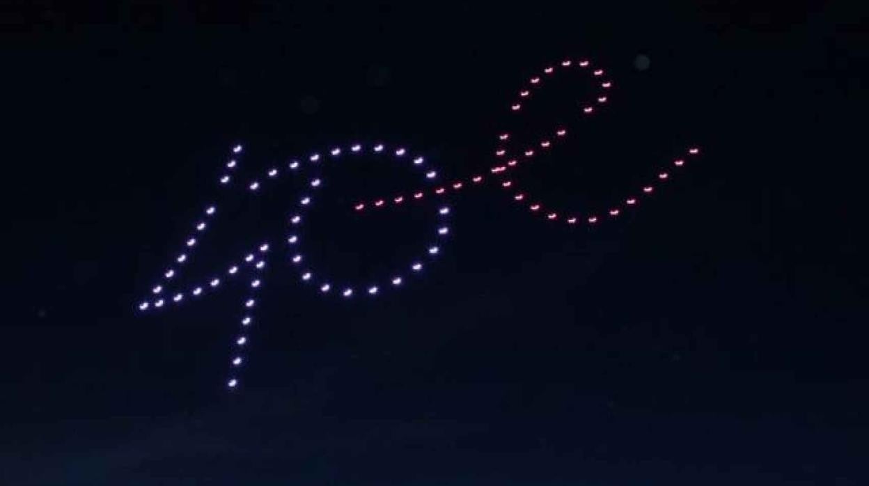 'Drone Magic Light Show' es una de las actividades previstas para el '40 aniversario del Estatuto'