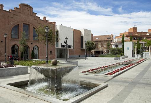 Plaza del Teatro donde se realizan numerosas actividades culturales