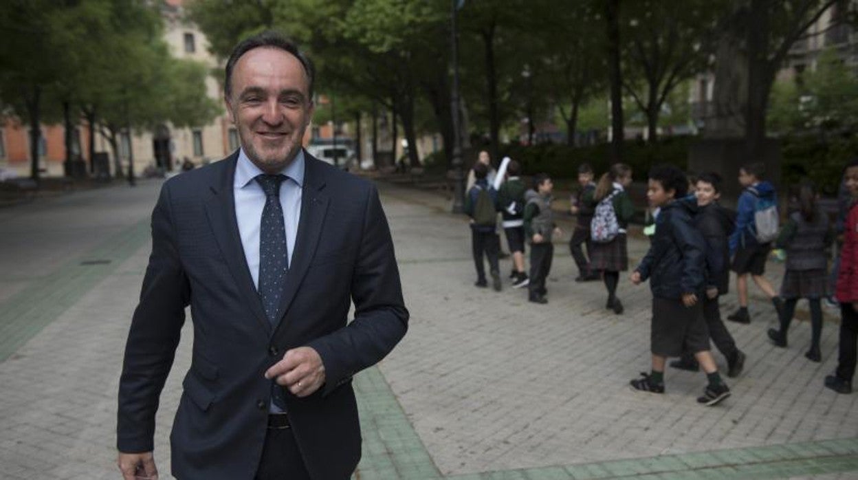 El presidente de UPN, Javier Esparza