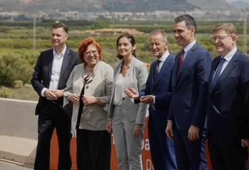 Imagen de la presentación del proyecto de gigafactoría de baterías de Volkswagen en Sagunto (Valencia)