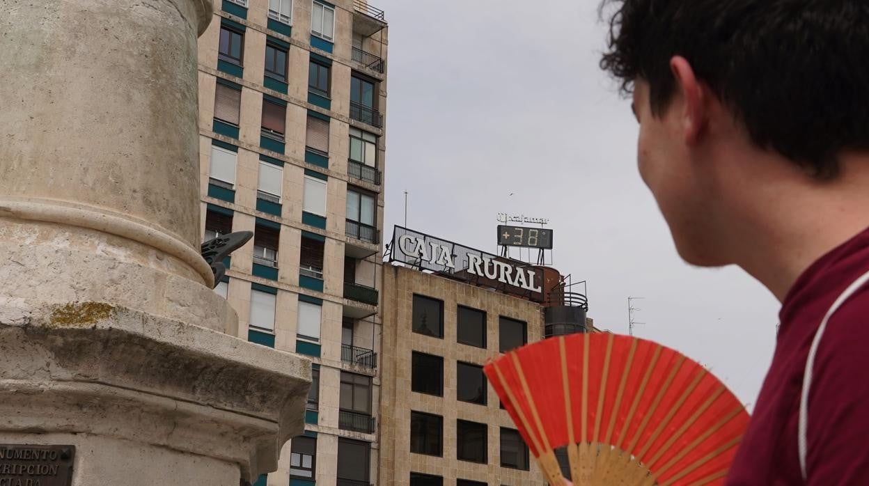 Altas temperaturas en Valladolid