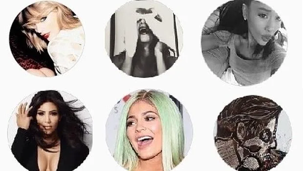 Los famosos con más seguidores en 2015