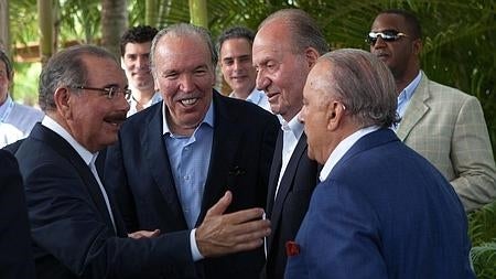 Los Fanjul recibieron al Rey emérito en Casa de Campo en el mes de mayo