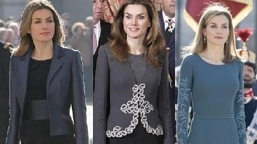 La Reina apuesta por un look en «blanco y negro» para la Pascua Militar