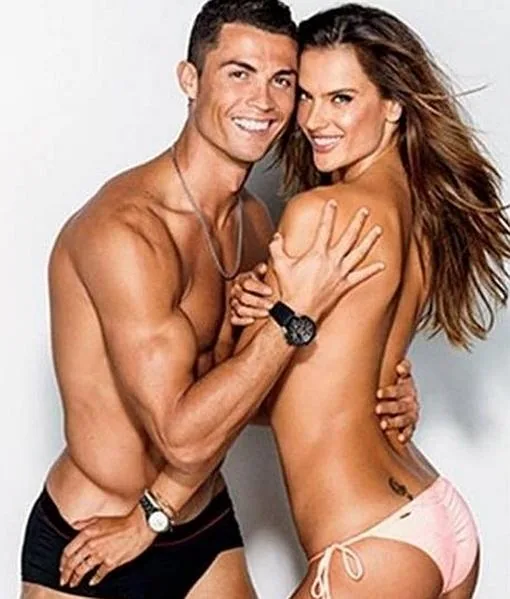 Las fotos más sensuales de Cristiano Ronaldo y Alessandra Ambrosio