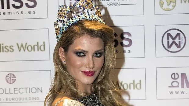 Mireia Lalaguna en Madrid en su presentación oficial como Miss Mundo
