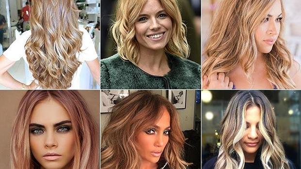 Tipos de bronde, la coloración de moda