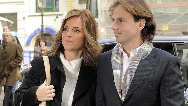 Arantxa Sánchez Vicario y su marido José Santacana
