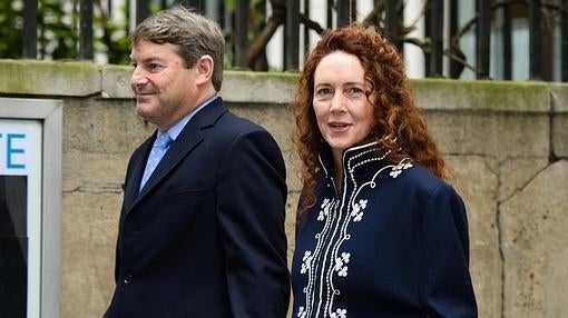 Rebekah Brooks y su marido, Charlie