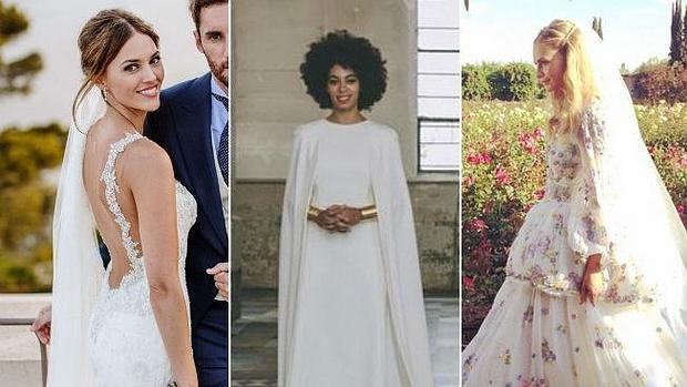 Vestidos de novias famosas que nos siguen inspirando en 2016