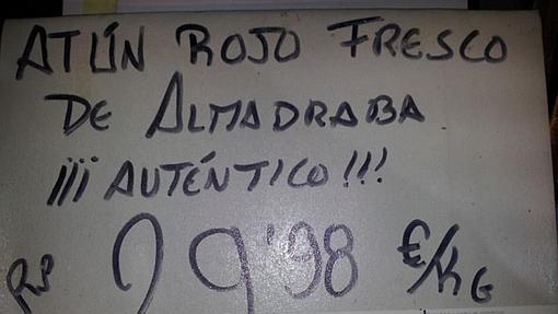 El kilo de lomo de atún rojo de almadraba suele estar a unos 30 euros el kilo.