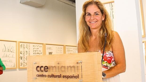 Arantxa Sánchez Vicario reaparece en Miami para leer el Quijote