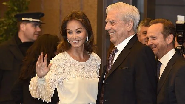Fiesta de cumpleaños de Mario Vargas Llosa en el hotel Villamagna