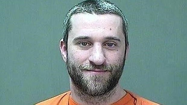 Foto de la ficha policial de Dustin Diamond