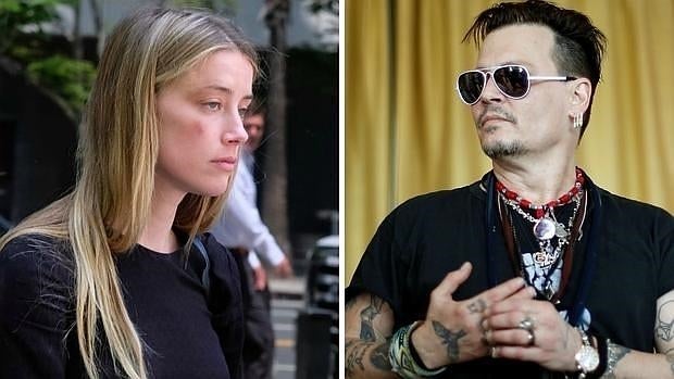 Los guardaespaldas de Johnny Depp aseguran que no golpeó a Amber Heard