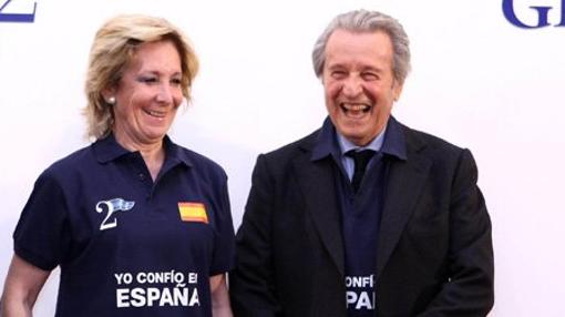 Esperanza Aguirre y Robert Balkany