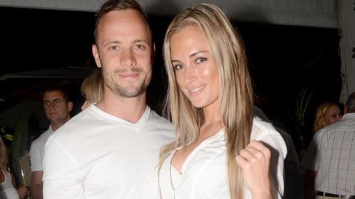 Pistorius junto a Reeva