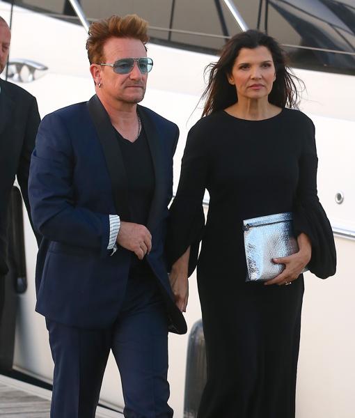 Bono acudió al evento con su mujer