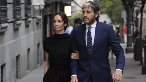 Eugenia Silva y su pareja Alfonso de Borbón