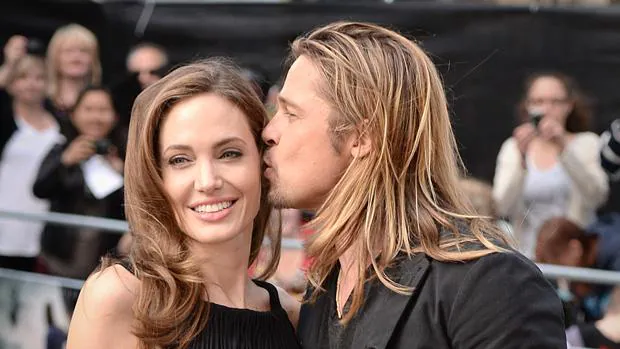 Angelina y Brad en el 2013