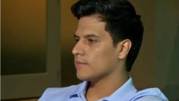 Luis Alberto durante la entrevista en «Primer impacto»