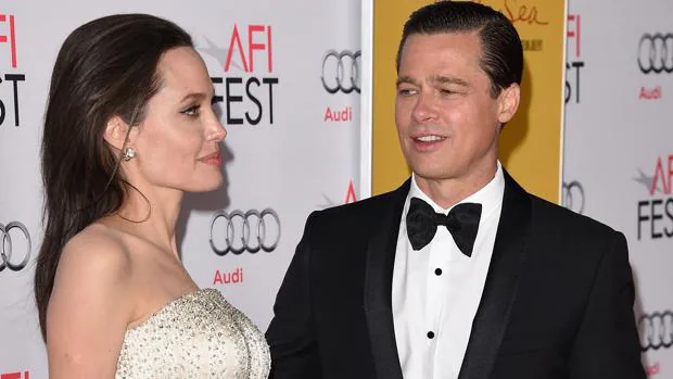 Angelina Jolie y Brad Pitt en el 2015