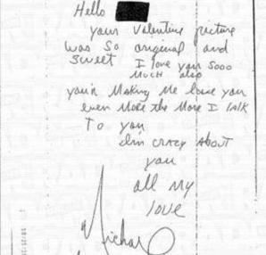 Las cartas que prueban el amor de Michael Jackson por una niña de 12 años