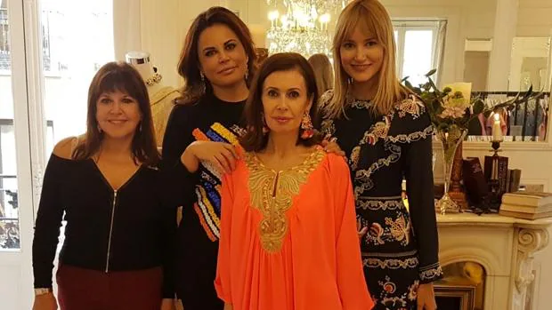 Loles León, Alba Carrillo, Teresa Bueyes y Teria Yabar
