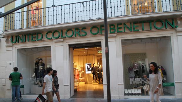 Una de las tiendas Benetton en Sevilla