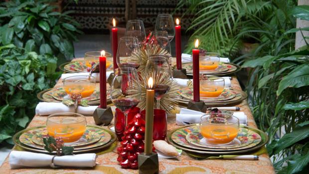 Dos estilos para decorar tu mesa de Navidad y Nochebuena