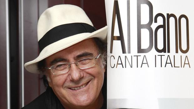 El cantante italiano Al Bano en la presentación en Madrid de su nuevo disco «Canta italia»