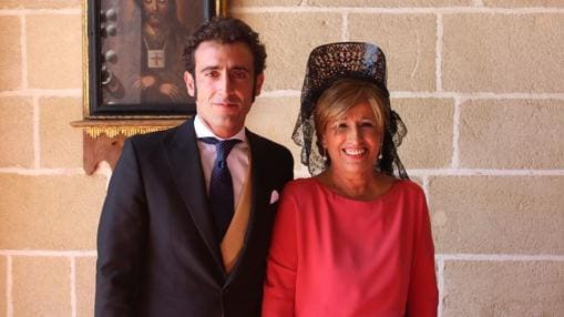 Socorro Ruiz-Mateos, en la boda de su hijo Íñigo en septiembre de 2016