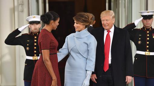 Michelle Obama y Melania Trump