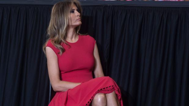 Melania Trump, muy triste en su papel de primera dama