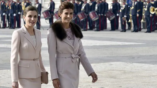 La Reina Letizia y Juliana Awada