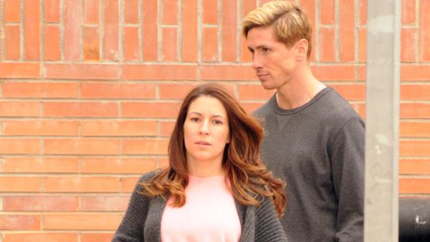 Olalla junto a Fernando Torres