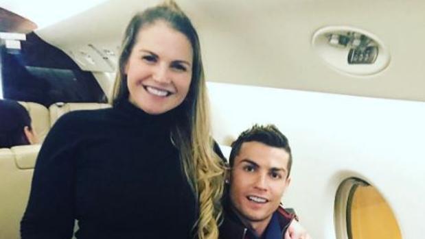 Cristiano Ronaldo, junto a su hermana Katia Aveiro