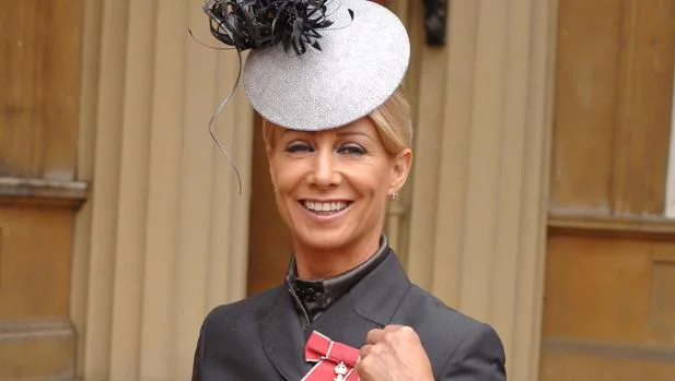 Millen en Buckingham Palace en 2009, donde fue condecorada