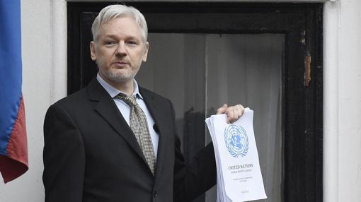 El fundador del portal WikiLeaks, Julian Assange