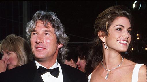 Richard Gere y Cindy Crawford