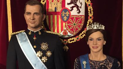 La nueva figura de la Reina, al lado de la de Don Felipe