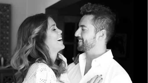 David Bisbal junto a su pareja Rossana Zanetti