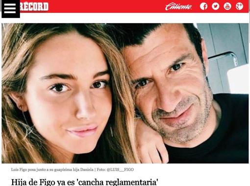 Una foto del futbolista junto a su hija abre el polémico artículo